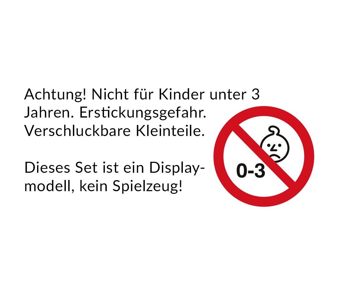 Kein Spielzeug!
